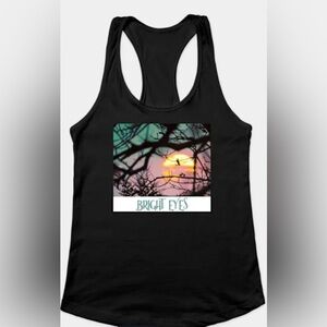 Bright eyes tank Racerback tight fit
